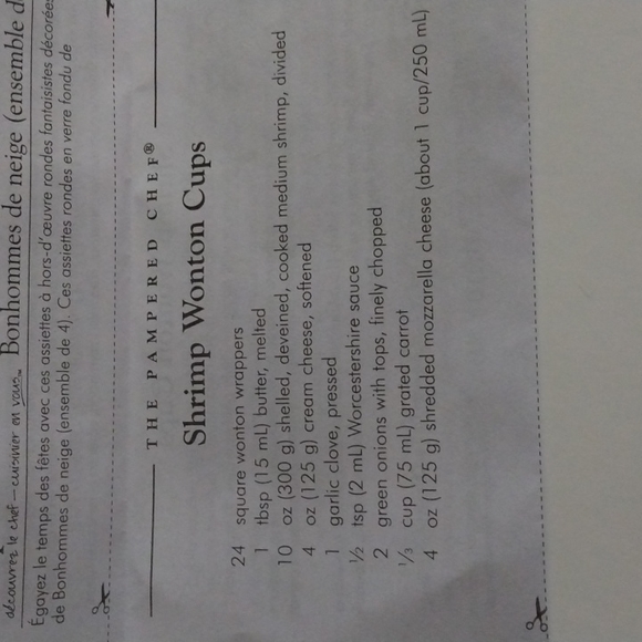 NEW Pampered Chef Holiday Appetizer Plate Set * Glass Snowmen Christmas … - Picture 7 of 7